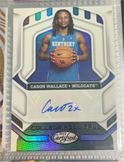 2022 Panini Certified College Roll Call Cason Wallace — front