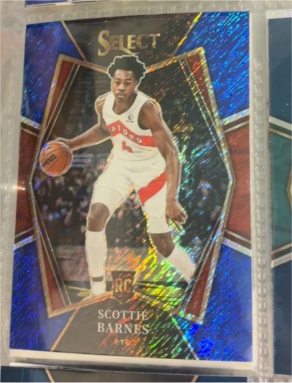 2021 Panini Select #1 Scottie Barnes — front