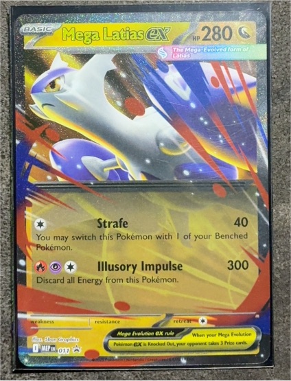 2014 Pokémon XY #011 Mega Latias EX — front