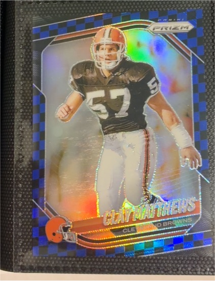 1999 Prizm #57 Clay Matthews — front