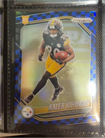 2019 Panini Prizm #288 Kaleb Johnson — front