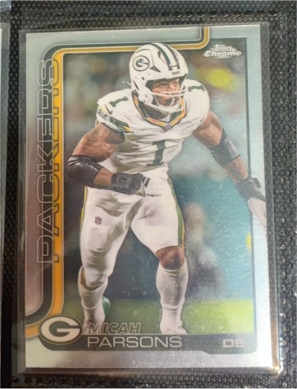 2022 Topps Chrome #1 Micah Parsons — front