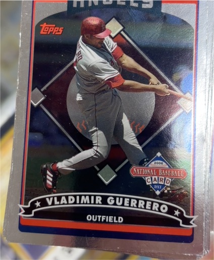 2006 Topps National Baseball Card Day Vladimir Guerrero — front