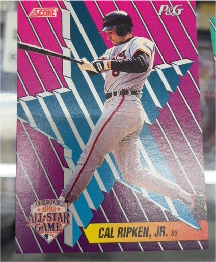 1992 Score All-Star Game #P&G Cal Ripken, Jr. — front