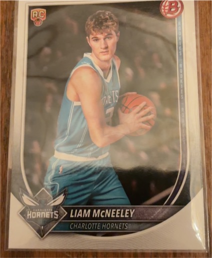 2022 Bowman #RC Liam McNeeley — front
