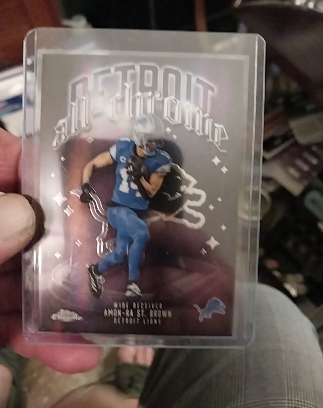 2021 Panini Absolute Detroit Atomic #ARSB-DET Amon-Ra St. Brown — front