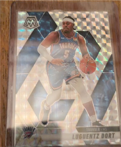 2020 Panini Mosaic #5 Luguentz Dort — front