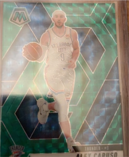 2022 Panini Mosaic #9 Alex Caruso — front