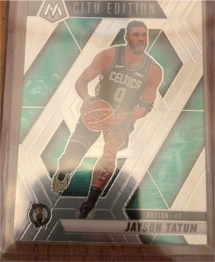2020 Panini Mosaic City Edition #0 Jayson Tatum — front