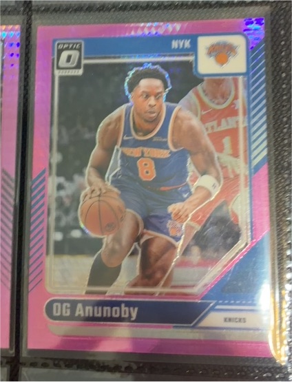 2023 Donruss Optic #NYK OG Anunoby — front