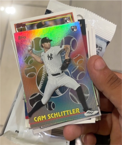 2023 Topps #RC Cam Schlittler — front