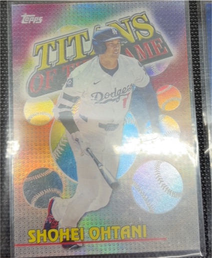 2023 Topps Titans of the Game Shohei Ohtani — front