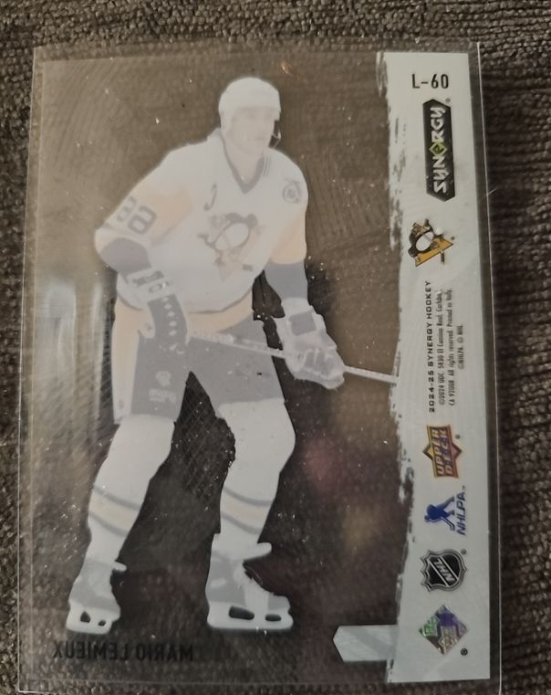 2024-25 Upper Deck Synergy Hockey #L-60 Mario Lemieux — front