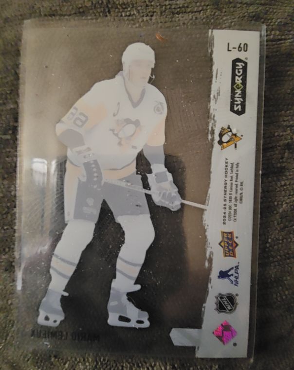 2004-05 Upper Deck Synergy #L-60 Mario Lemieux — front