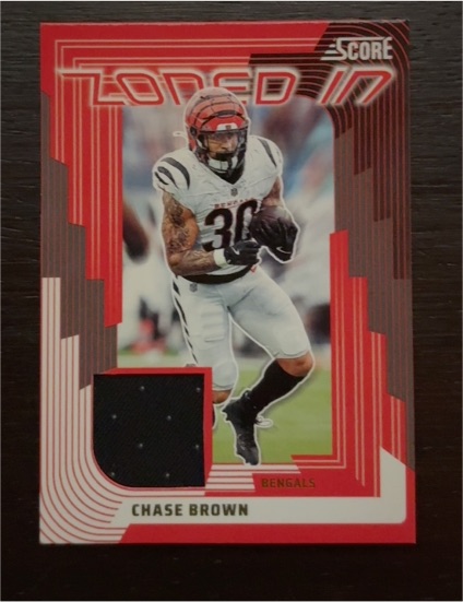 2023 Score Loaded In Chase Brown — front