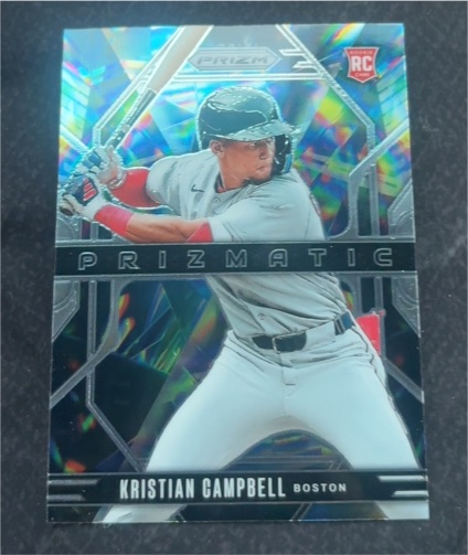 2022 Panini Prizm Prizmatic #PR-KC Kristian Campbell — front