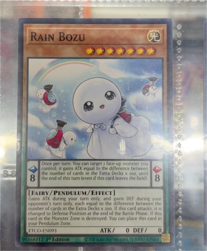 2020 Yu-Gi-Oh! ETCO-EN093 Rain Bozu — front