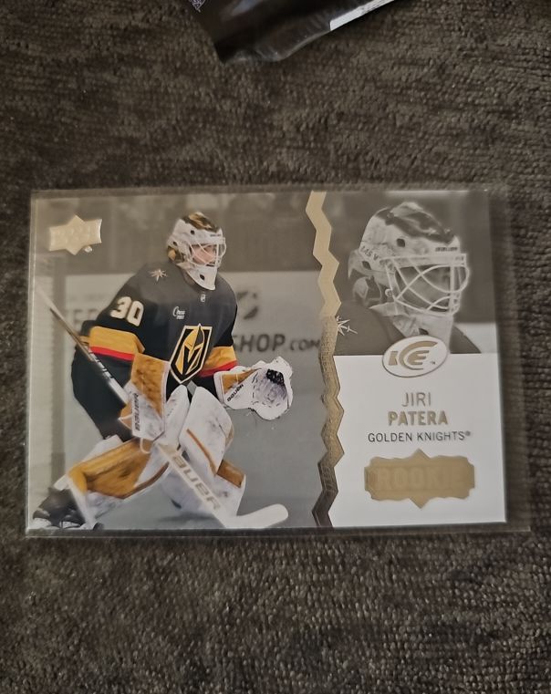 2021 Upper Deck ICE #ICE-JP Jiri Patera Rookie — front