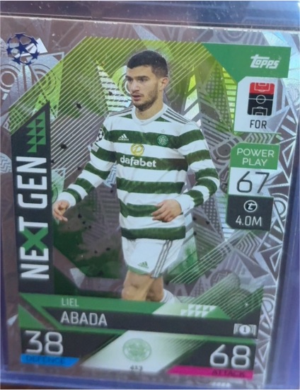 2022 Topps UEFA Champions League Next Gen #38 Liel Abada — front