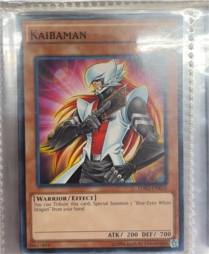 1996 Yu-Gi-Oh! 1D12-ENK03 Kaibaman — front