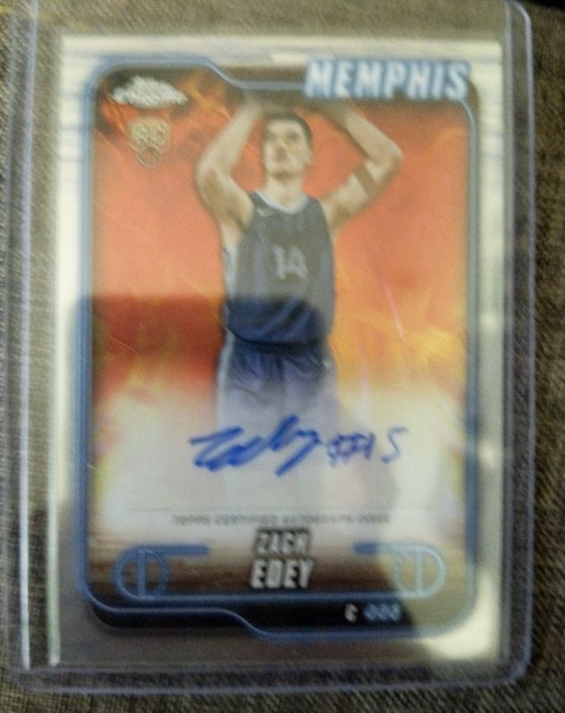 2022 Topps Zion Edey #3 — front