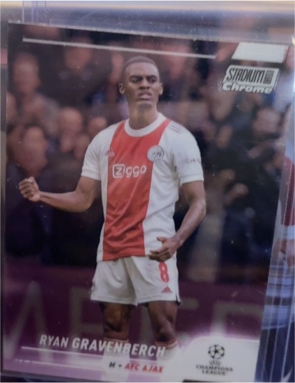 2022 Stadium Club Chrome UEFA Champions League Ryan Gravenberch — front