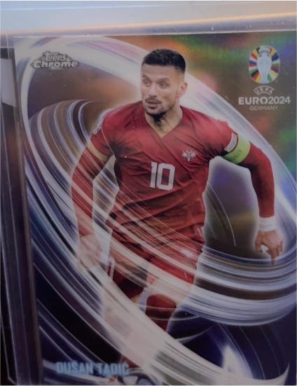 2024 Topps Chrome UEFA Euro 2024 #Dusan Tadic — front