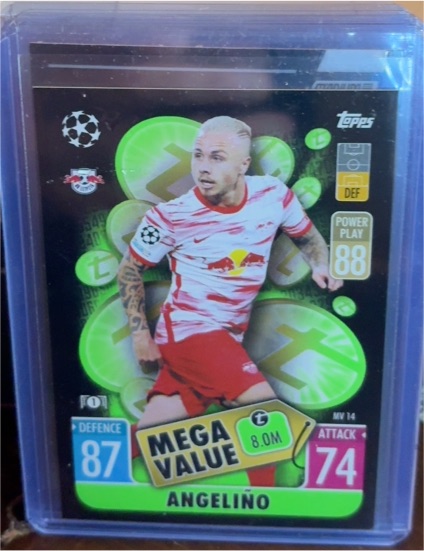 2021 Topps UEFA Champions League Mega Value #MEV 24 Angeliño — front