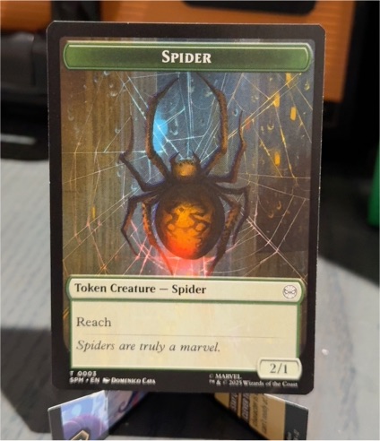 2023 Magic: The Gathering #0005 Spider Token — front