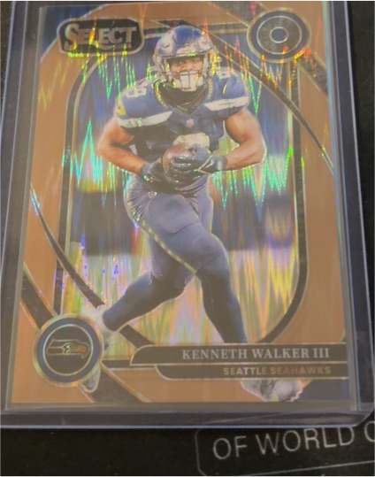 2022 Panini Select #8 Kenneth Walker III — front