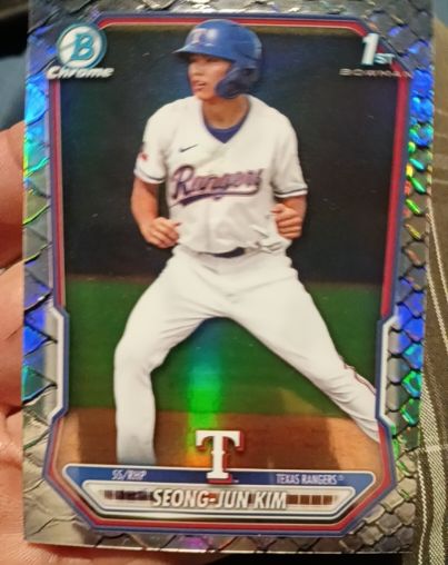 2022 Bowman Chrome #1 Seong-Jun Kim — front