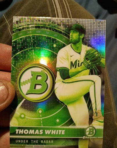 2022 Bowman Chrome Under The Radar #UR-1 Thomas White — front