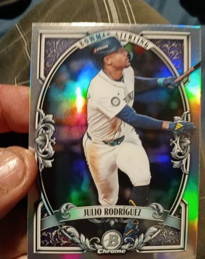 2021 Bowman Chrome #CP-JR Julio Rodriguez — front