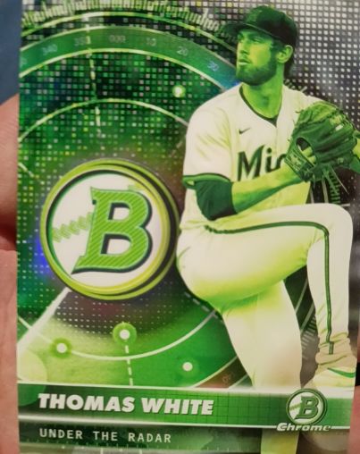 2022 Bowman Chrome Under The Radar Thomas White — front