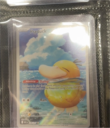 2016 Pokémon Sun & Moon #22 Psyduck — front