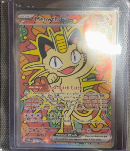 2013 Pokémon XY #122 Meowth ex — front