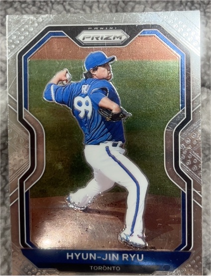 2020 Panini Prizm #99 Hyun-Jin Ryu — front