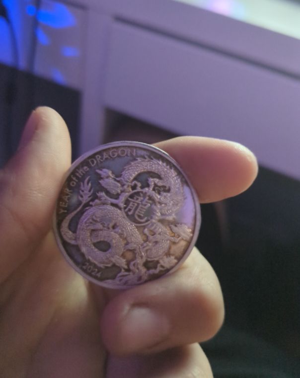 2024 Year of the Dragon Coin — front
