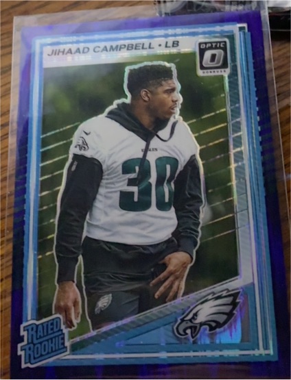 2022 Donruss Optic #308 Jihaad Campbell — front