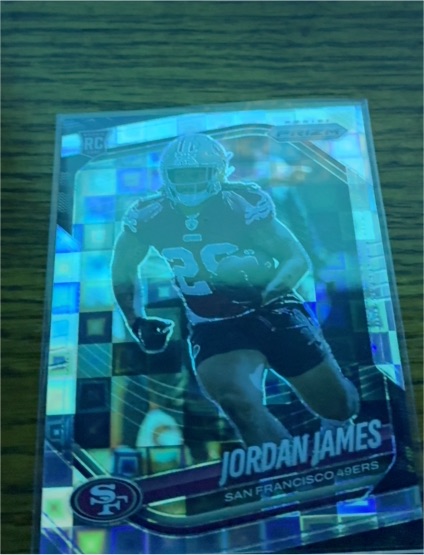 2022 Panini Prizm #268 Jordan James — front