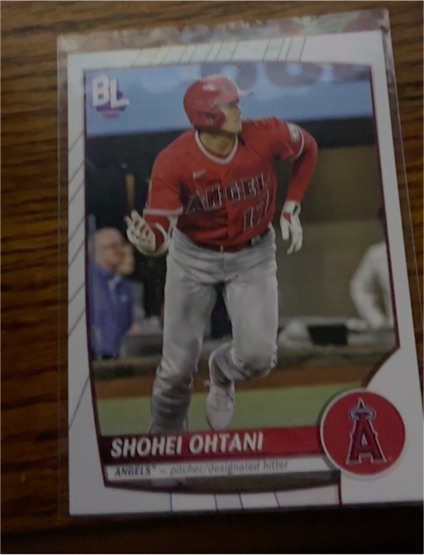 2022 Bowman Chrome #BL-11 Shohei Ohtani — front