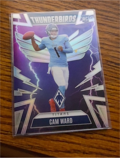 2022 Donruss Thunderbirds #TB-1 Cam Ward — front
