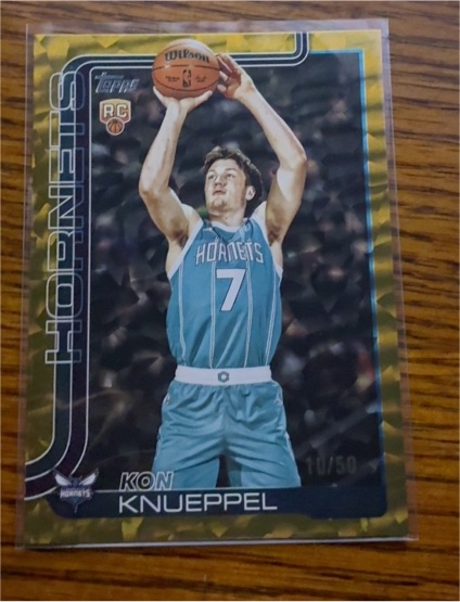 2022 Topps #RC Kon Knuppel — front