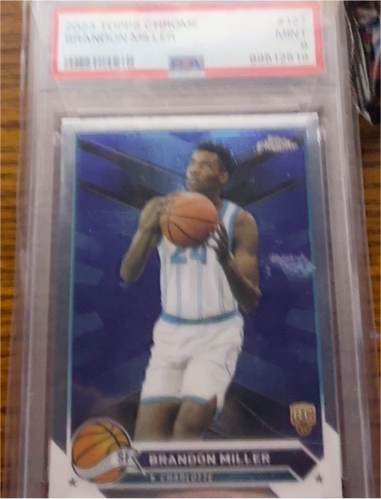 2022 Donruss Optic #212 Brandon Miller — front