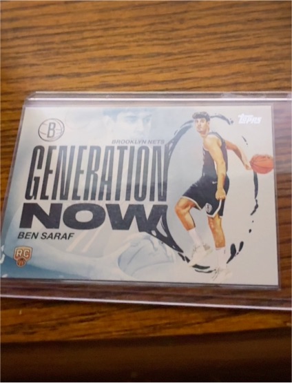 2022 Topps Generation Now #GEN-1 Ben Saraf — front