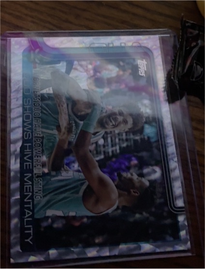2022 Topps High Tek #H-1 Jayson Tatum & Jaylen Brown — front