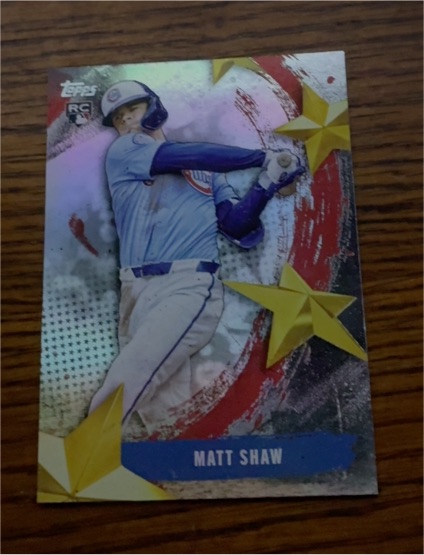 2022 Topps #RC Matt Shaw — front
