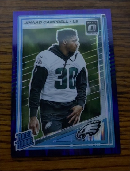 2022 Donruss Optic #308 Jihaad Campbell — front