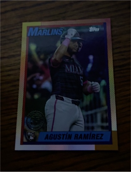 2023 Topps #5 Agustín Ramírez — front