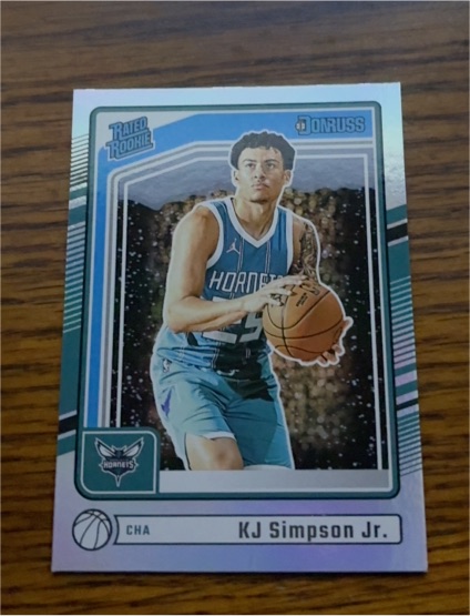 2022 Donruss Rated Rookie #RR-1 KJ Simpson Jr. — front